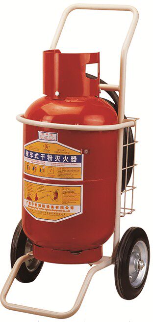 桂安/胜安推车式灭火器30KG 20/30/35公斤手推车式ABC干粉灭火器