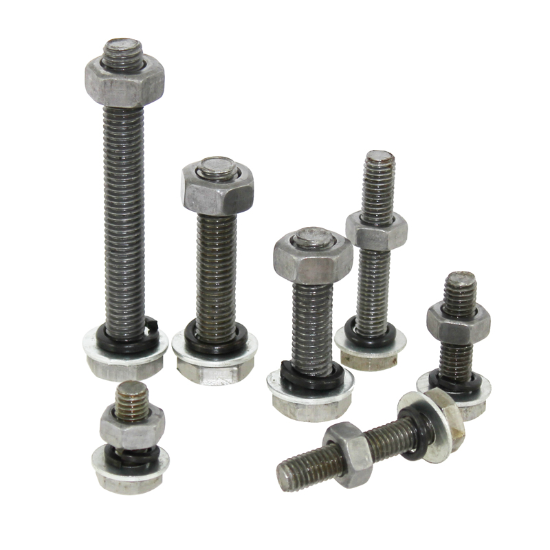 易之力六角螺栓 螺丝螺母垫片组合 平口钳固定螺钉地脚螺丝