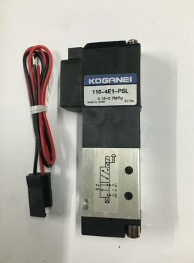现货小金井KOGANEI电磁阀110-4E1-PSL/PLL全新正品DC24V当天发货
