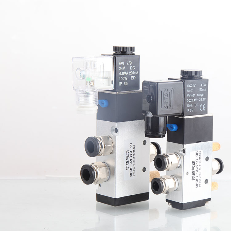 电磁阀型4V110-06/4V210-08/4V310-10/4V410-15/220V/24V/M5