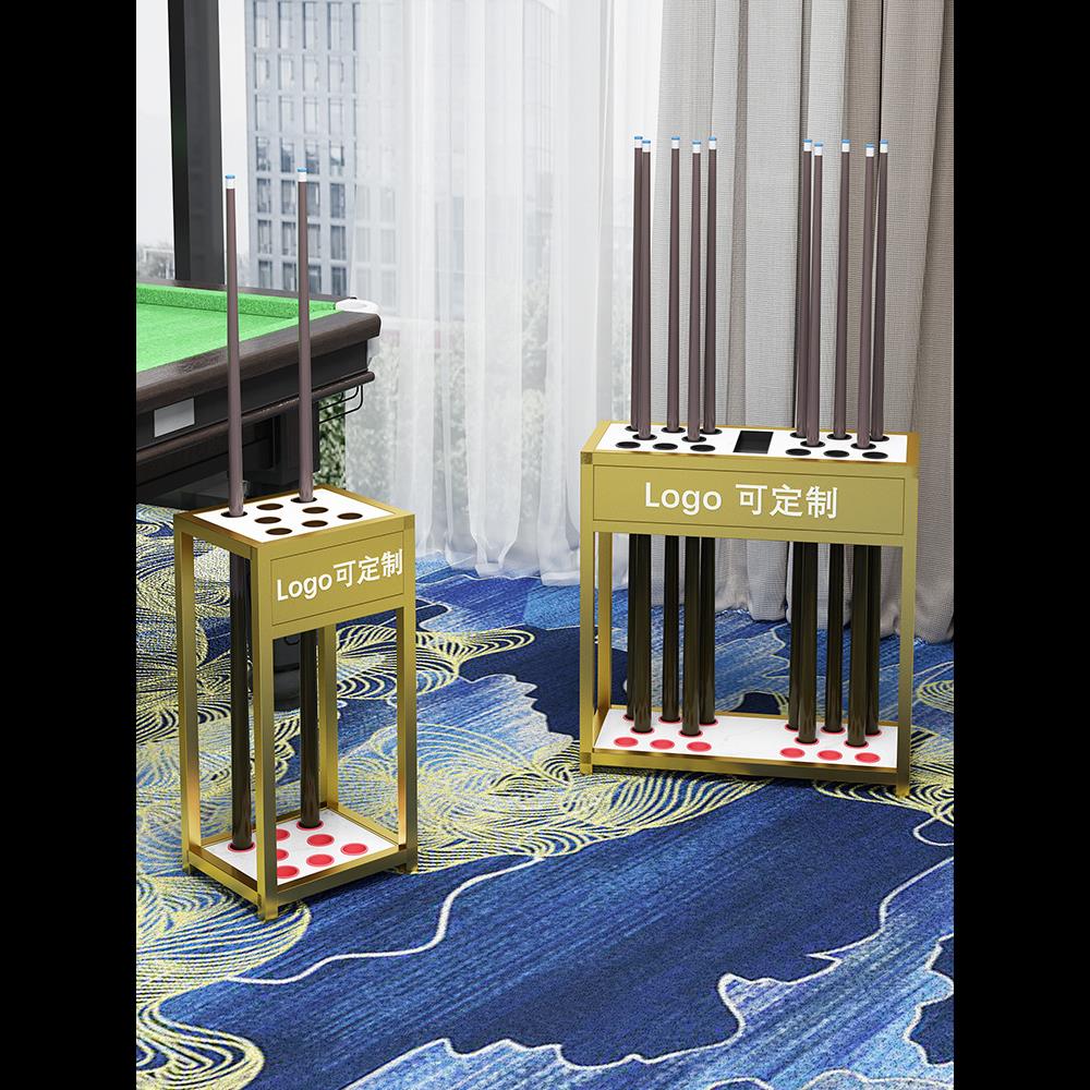 台球杆架落地柜式公存放