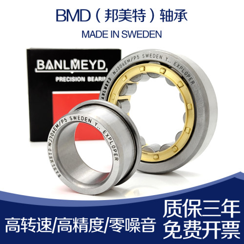 BMD进口圆柱滚子轴承NJ311/312/313/314/315/316/317/318/319M/P5