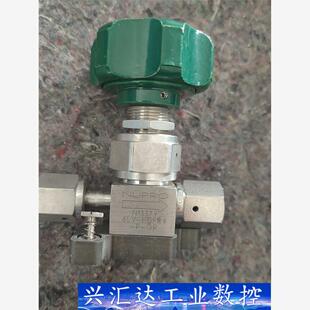 世伟洛克手动隔膜阀6LV-HDFR4-P-GR现货一个,实物 议价商品