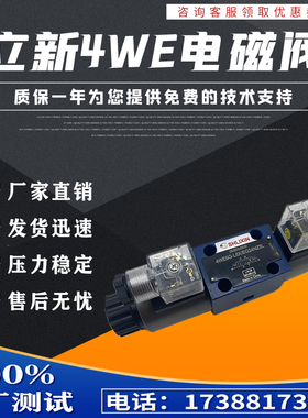 4WE6E-L6X/EG24NZ5L 恒力立新电磁阀 6J 6G 6D 6A EW220-50N9Z5L