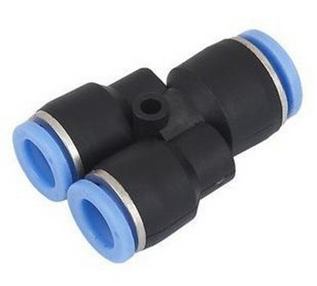 气动管快速接头插型三通