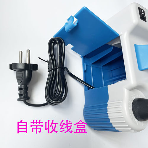 HT508蓝色气球电动打气机打气泵自动充气机可打5寸10寸铝膜球机