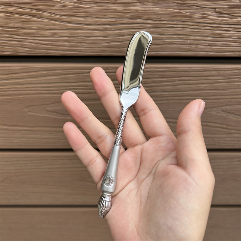 304不锈钢黄油刀牛油刀抹刀涂抹果酱刀奶酪甜品刀奶油刀家用刮刀