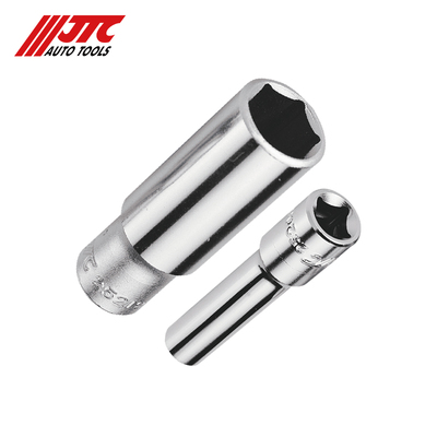台湾JTC汽修专用工具 小飞长型六角套筒手动 小块动套头JTC25204
