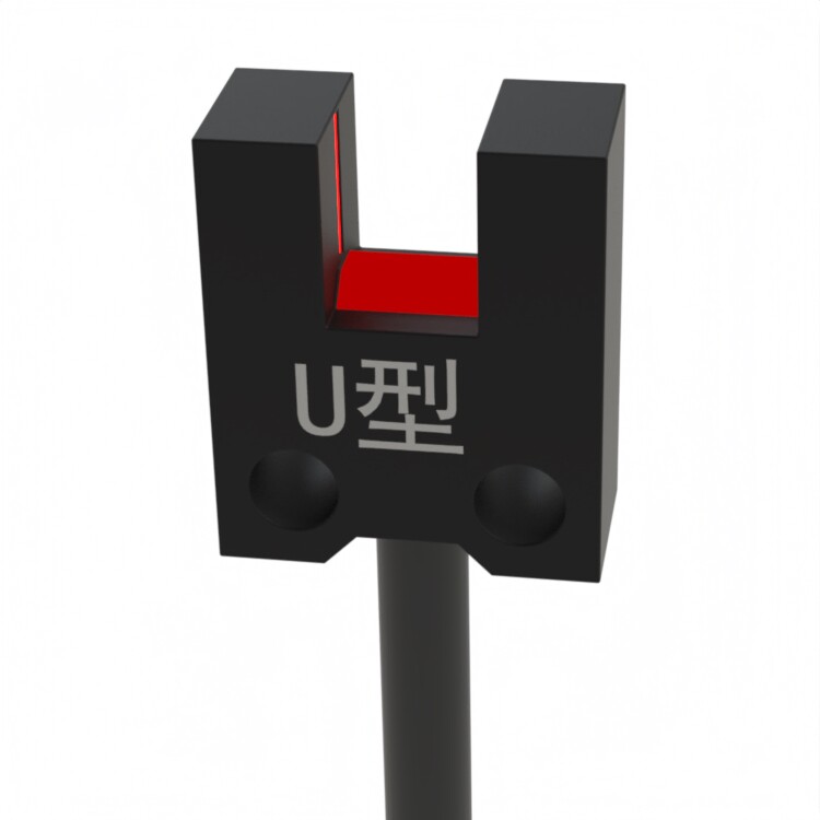 DAiGOK戴工U槽型光电开关传感器DT-U25四线一开一闭NPN/PNP型光电