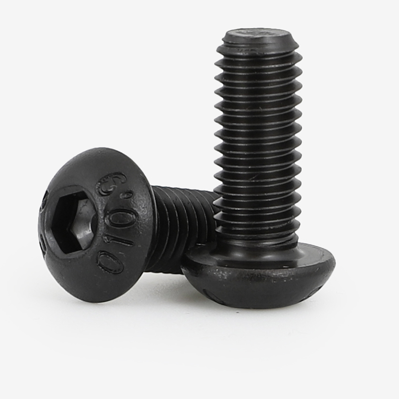 M2.5M3M4M5M6M8M10M12M16 10.9级圆头内六角螺丝盘头螺钉元杯螺栓