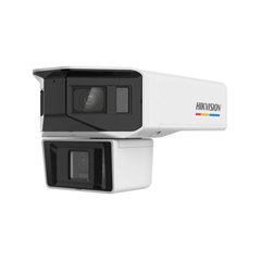 海康威视DS-2CD3T647DWDAP2-LPT 600万广角400万PT特写监控摄像机