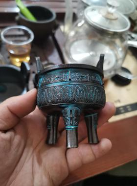 纯铜材质大克鼎仿古青铜