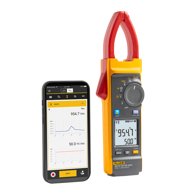 福禄克真有效值交直流钳