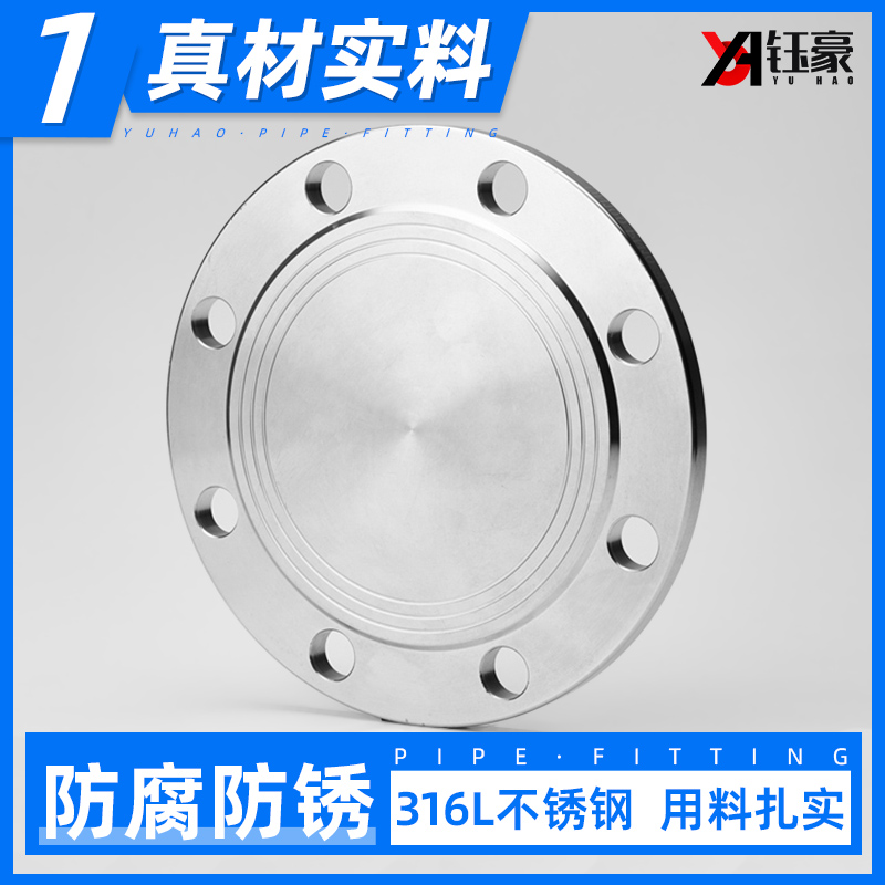 不锈钢法兰盲板国标化工