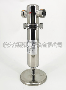 16公斤304SUS不锈钢双面抛光精密过滤器 6.8立方除油精密过滤器