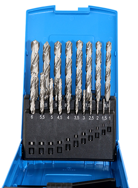 英国百事通进口公英制麻花钻头 09580套装直柄高速钢钻咀电钻钻头