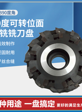 常州刀垫铣刀盘90&deg;清根铣刀盘直角铣刀盘Ф100 125 160 200 2