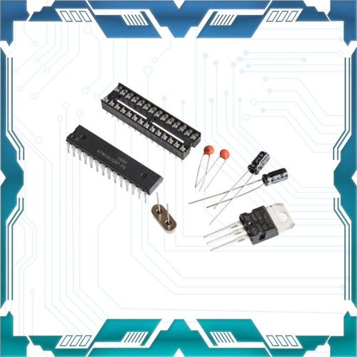 ATMEGA328P-PU　IC座　16M晶振　LM7805 套件