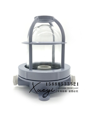 船用全塑白炽舱顶灯CCD1-2/2A钢质防水舱室走道夜间照明灯甲板灯