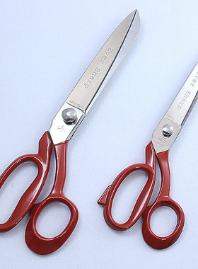 意大利Premax 10英寸 12英寸红色手柄服装裁缝剪刀