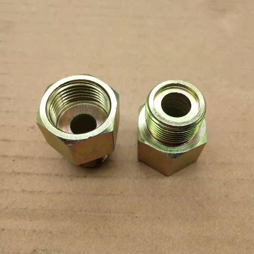 外丝Zg1/2、M22×1.5—转内丝美标UNF7/8内外丝铁接头7