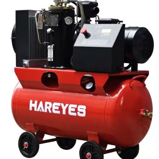 汉瑞斯移动螺杆机空压工