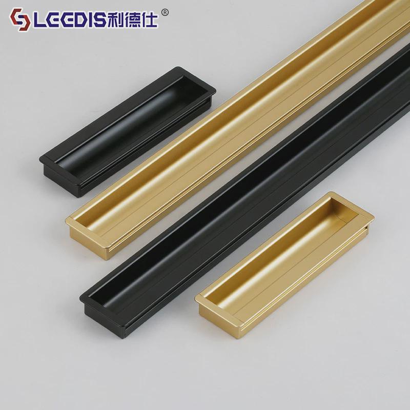 推拉移门抽屉暗手开槽嵌
