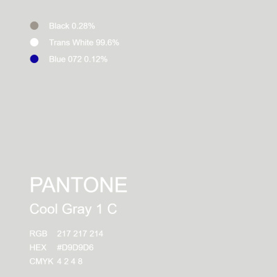 潘通PANTONE Cool Gray冷灰1C2C3C5C6C7C8C9C10C11C 手摇自动喷漆