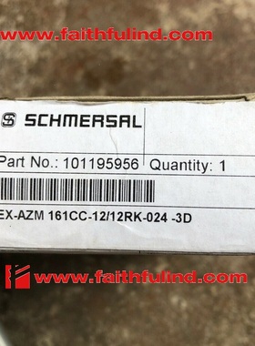 议价Schmersal 101195956 施迈赛门开关 EX-AZM 161CC-12/12RK-02