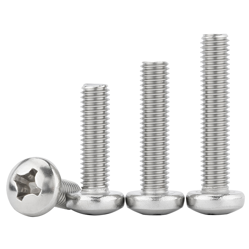 不锈钢国标圆头十字螺丝