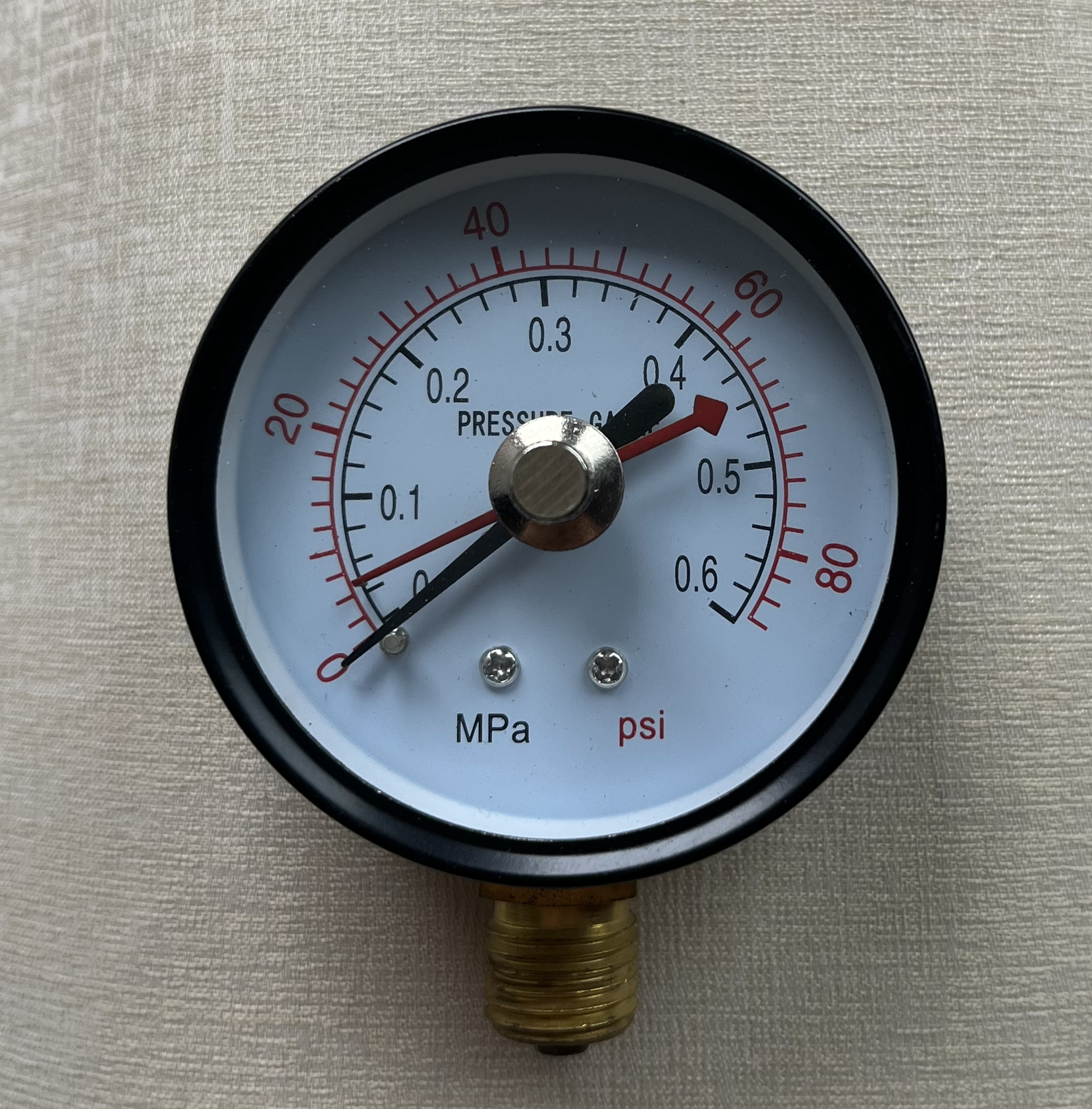 双针型压力表直径记忆向