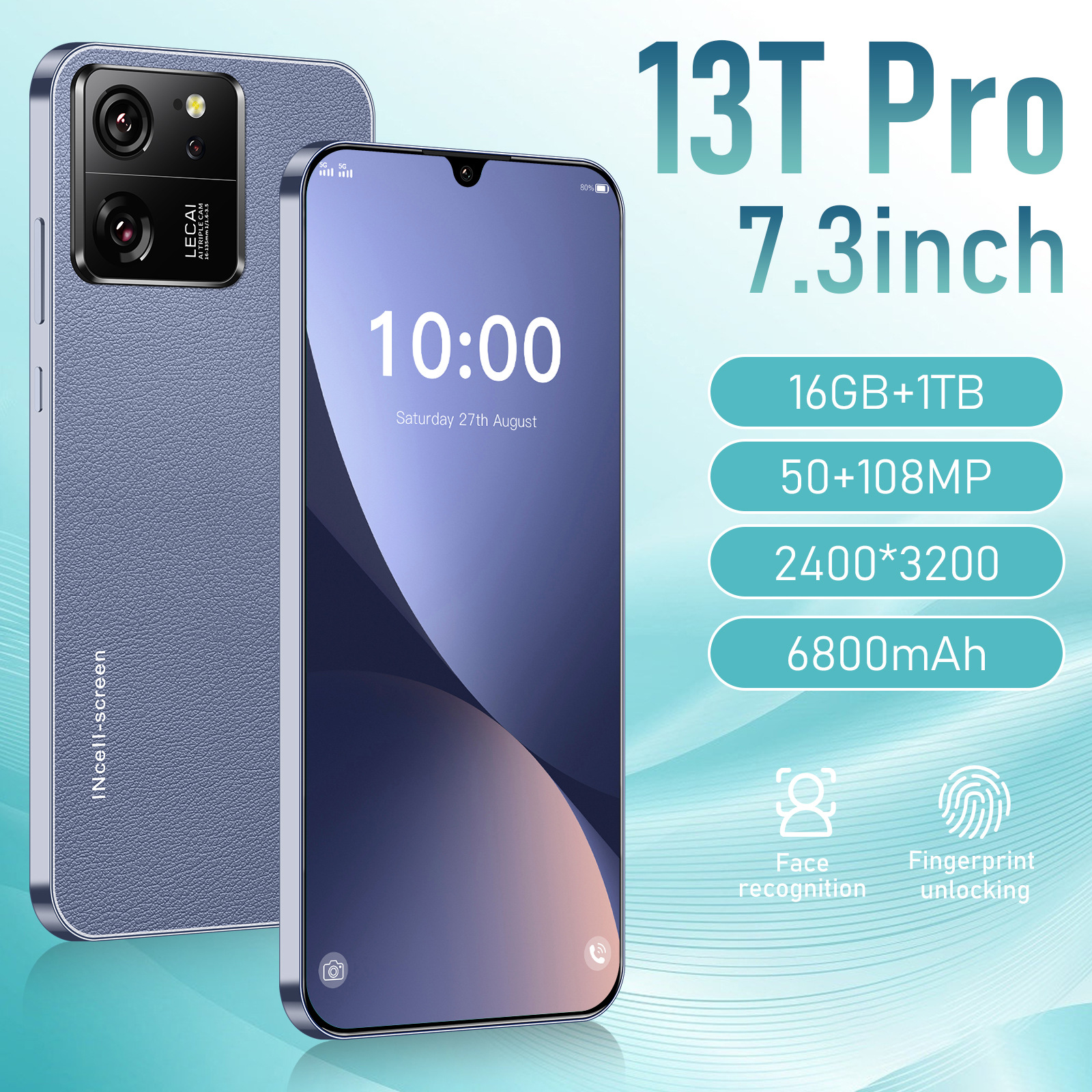跨境热销13Tpro智能手机