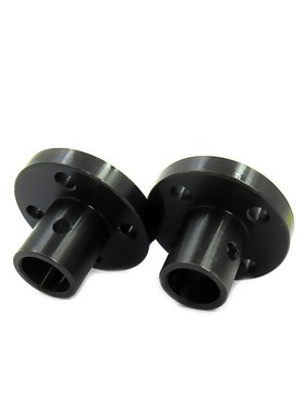 圆法兰导向轴支座光轴支座支撑座支架45钢 STHRB GAF01 LFC发黑