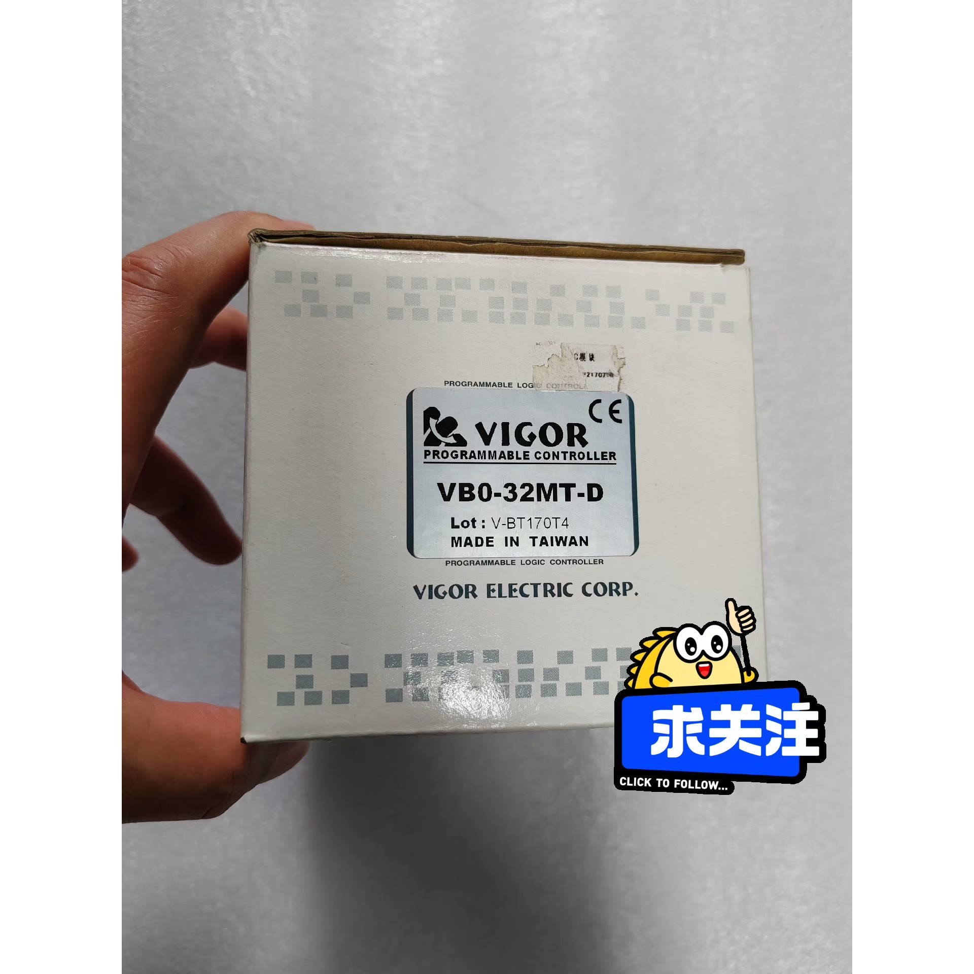 释迦自动化丰炜PLC控制器,VB0-32MT-D,主机,工程余料,