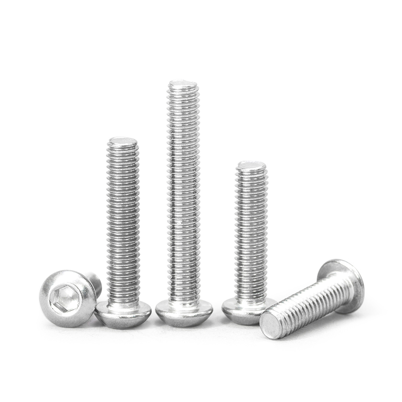 不锈钢盘头圆内六角螺丝