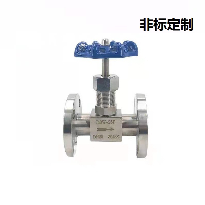 不锈钢法兰针型阀高压仪