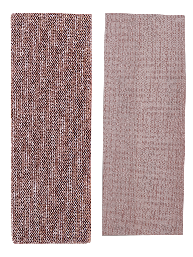 长方形干磨网格砂纸70*198手磨砂纸植绒自粘手搓推板打磨抛光砂纸