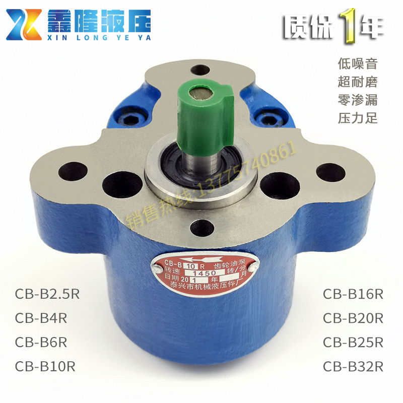 CB-B10R/B2.5/B4/B6/B16/B20/B25/B32/B40/B50/B63/B100R齿轮油泵