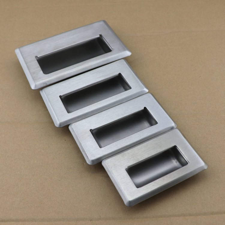 内装型孔不锈钢暗式拉手