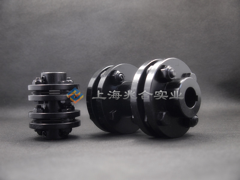 兆合双膜片联轴器弹性SJM系列/刚性膜片电机丝杠45钢膜片连轴器