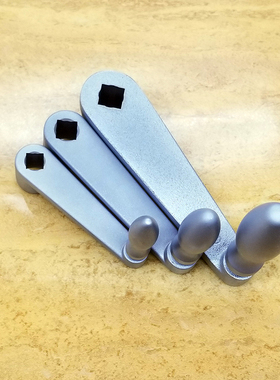 方孔方口钢曲面摇动手柄摇把曲柄式HAE37/NSCH10/12/14/17/19/22