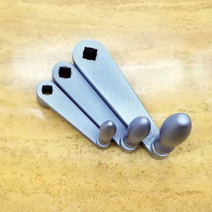 方孔方口钢曲面摇动手柄摇把曲柄式HAE37/NSCH10/12/14/17/19/22