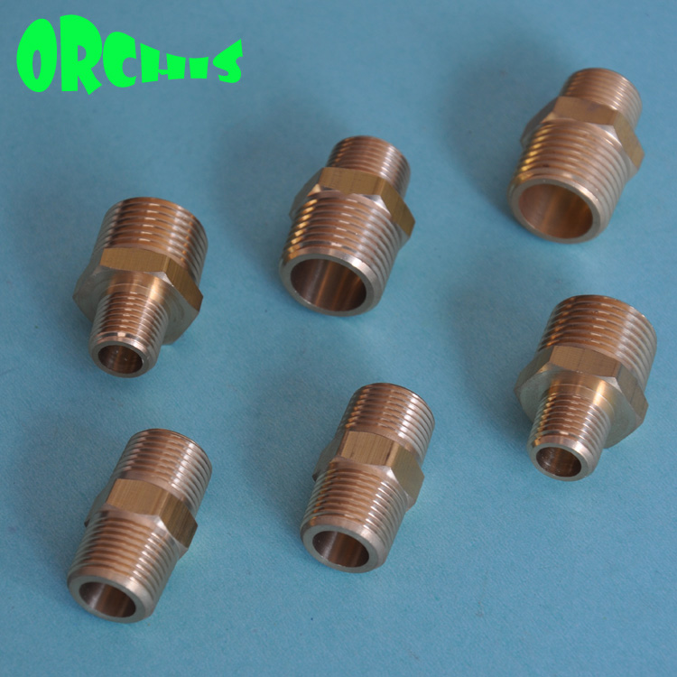 精品铜异径对丝外接英制