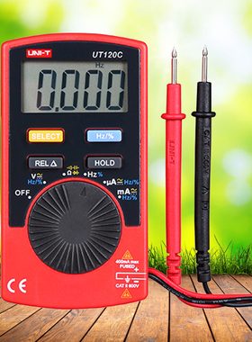 优利德UT10A/UT120A/UT120B/UT120C高精度智能口袋型数字万用表