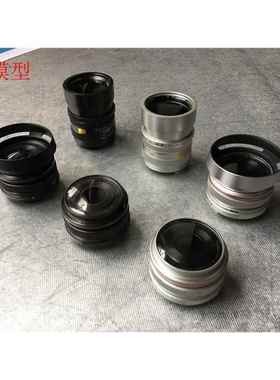 相机镜头模型微单展示镜头摆件/样板间办公桌塑料装饰品/不含罩子