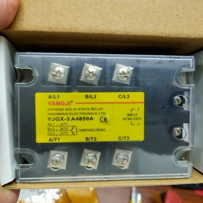 阳继YANGJI 三相交流固态继电器 YJGX-3 A4850A (负载480VAC)