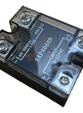原装正品 FUJIE 固态继电器 SAP4060D 60A SAP 继电器