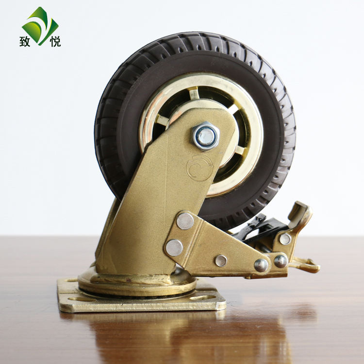 脚轮双轴承定向万静音车