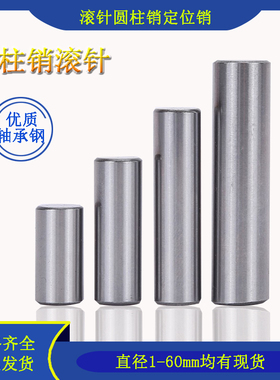 轴承钢圆柱定位销滚子实心滚针6X26X28X30X32X35X36X38X40X45X50