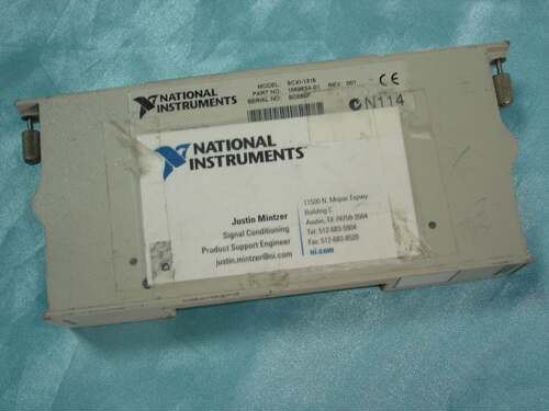 美国正品NI的公司的SCXI-1316 高压机电继电器Mux矩阵开关 DAQ
